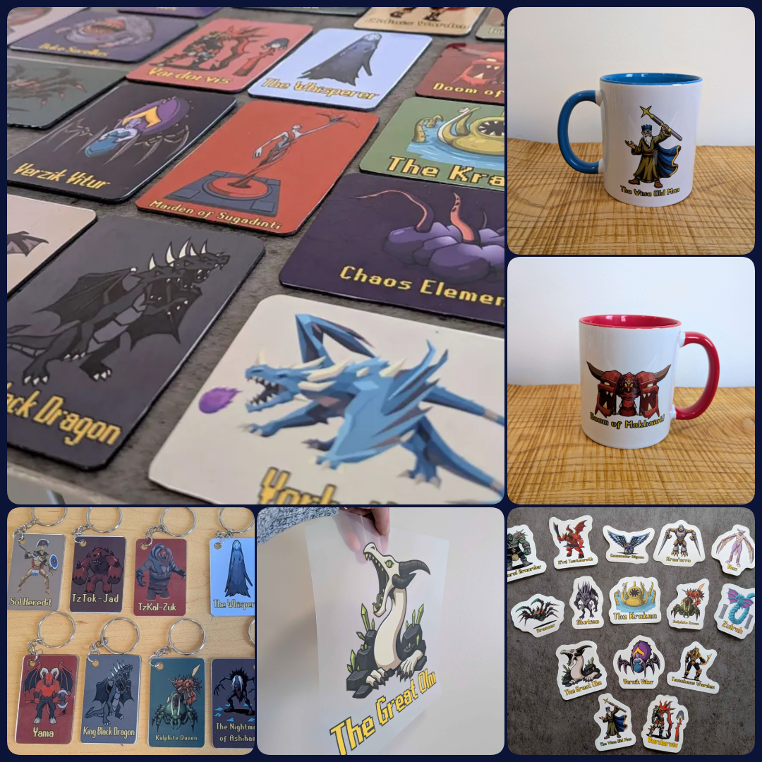 Old School Runescape Merch