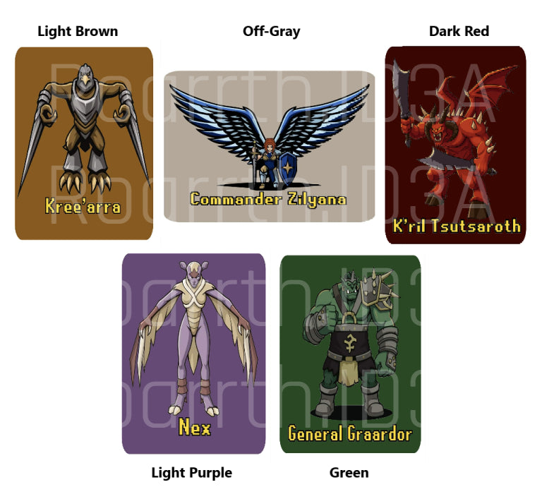 Keychains - OSRS Bosses