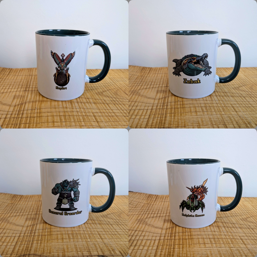 Ceramic Mugs - OSRS Bosses