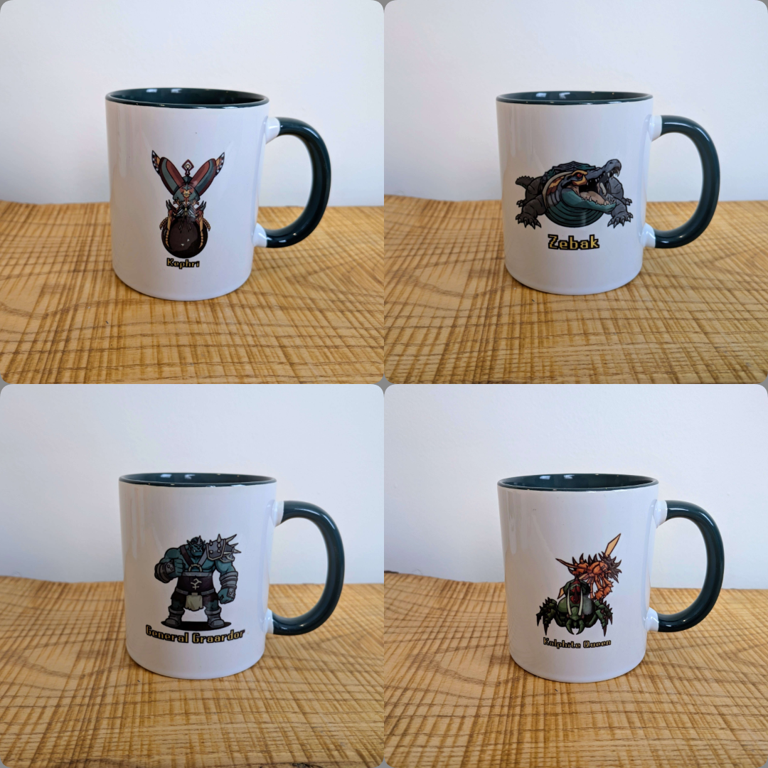 Ceramic Mugs - OSRS Bosses
