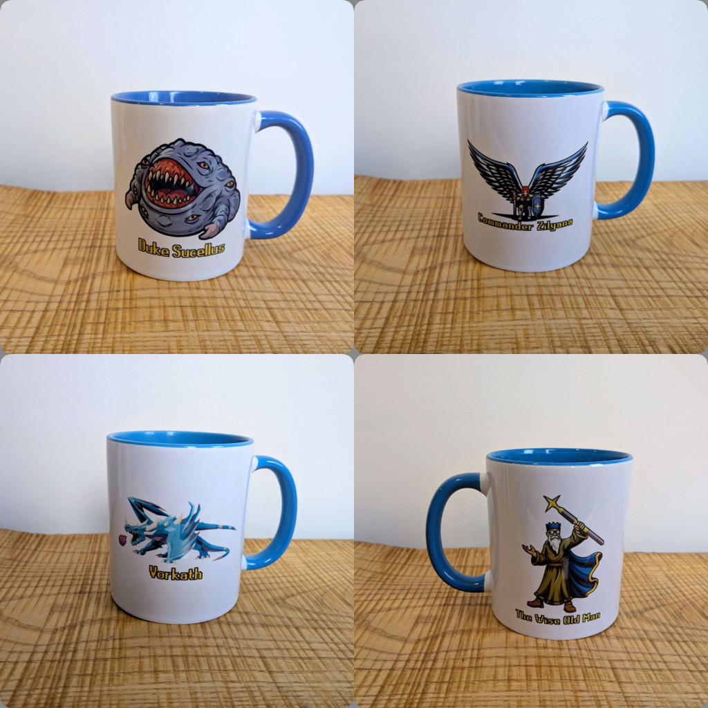 Ceramic Mugs - OSRS Bosses