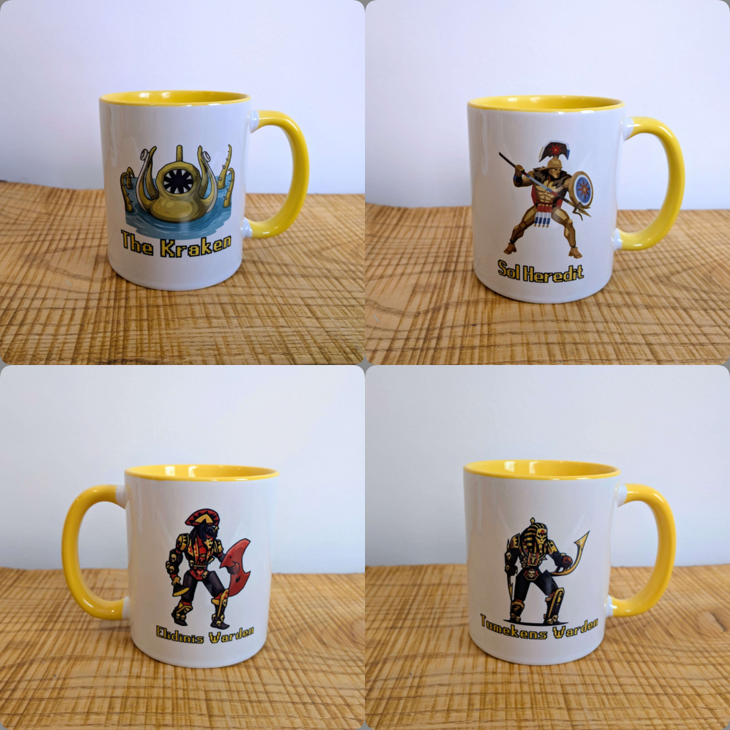 Ceramic Mugs - OSRS Bosses