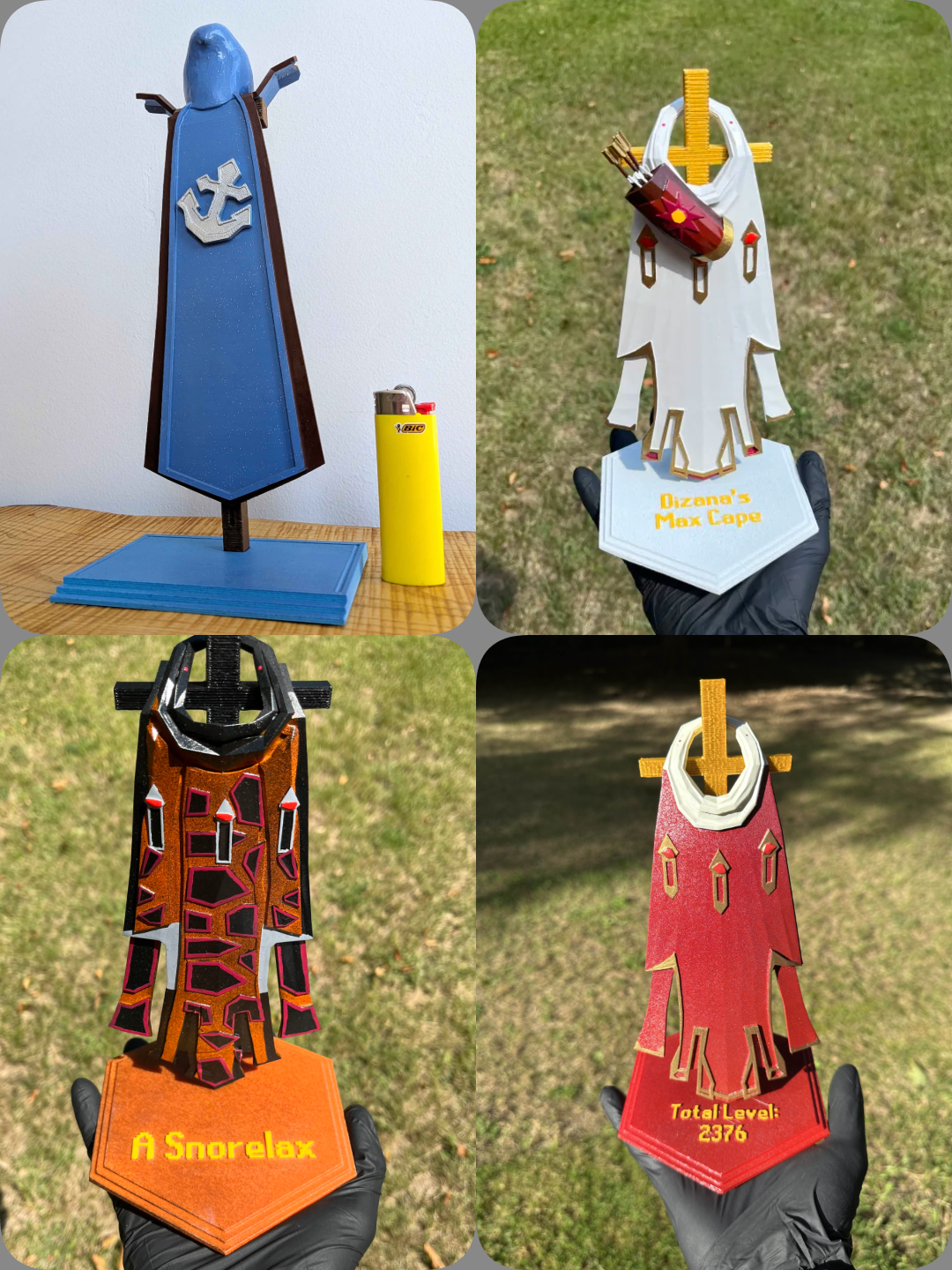 OSRS Capes & Custom Stand