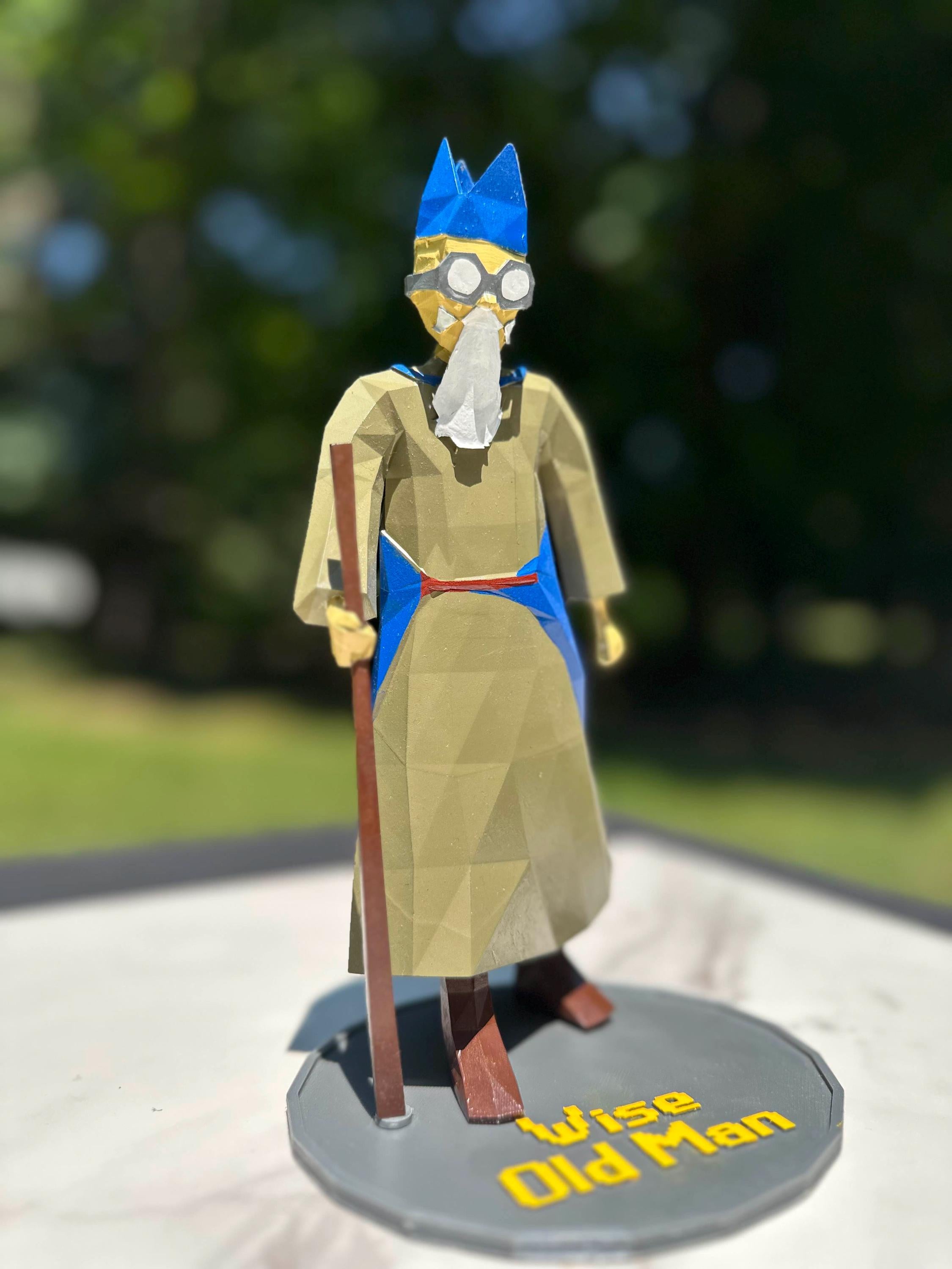 The Wise Old Man OSRS Model