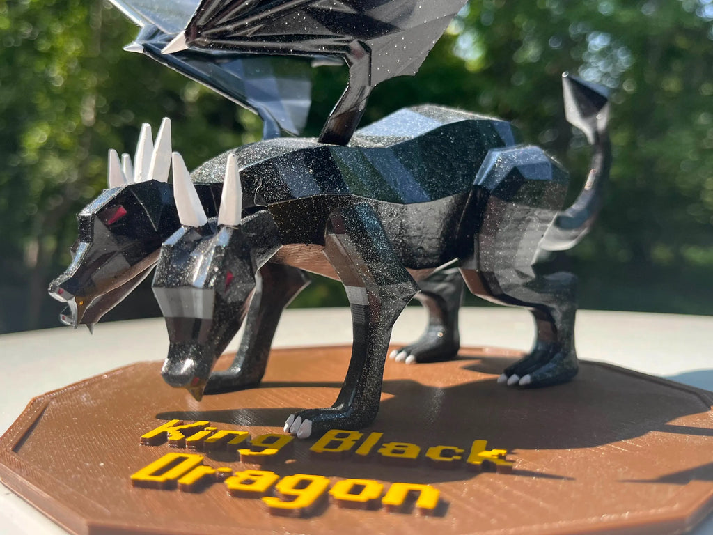 King Black Dragon OSRS Model