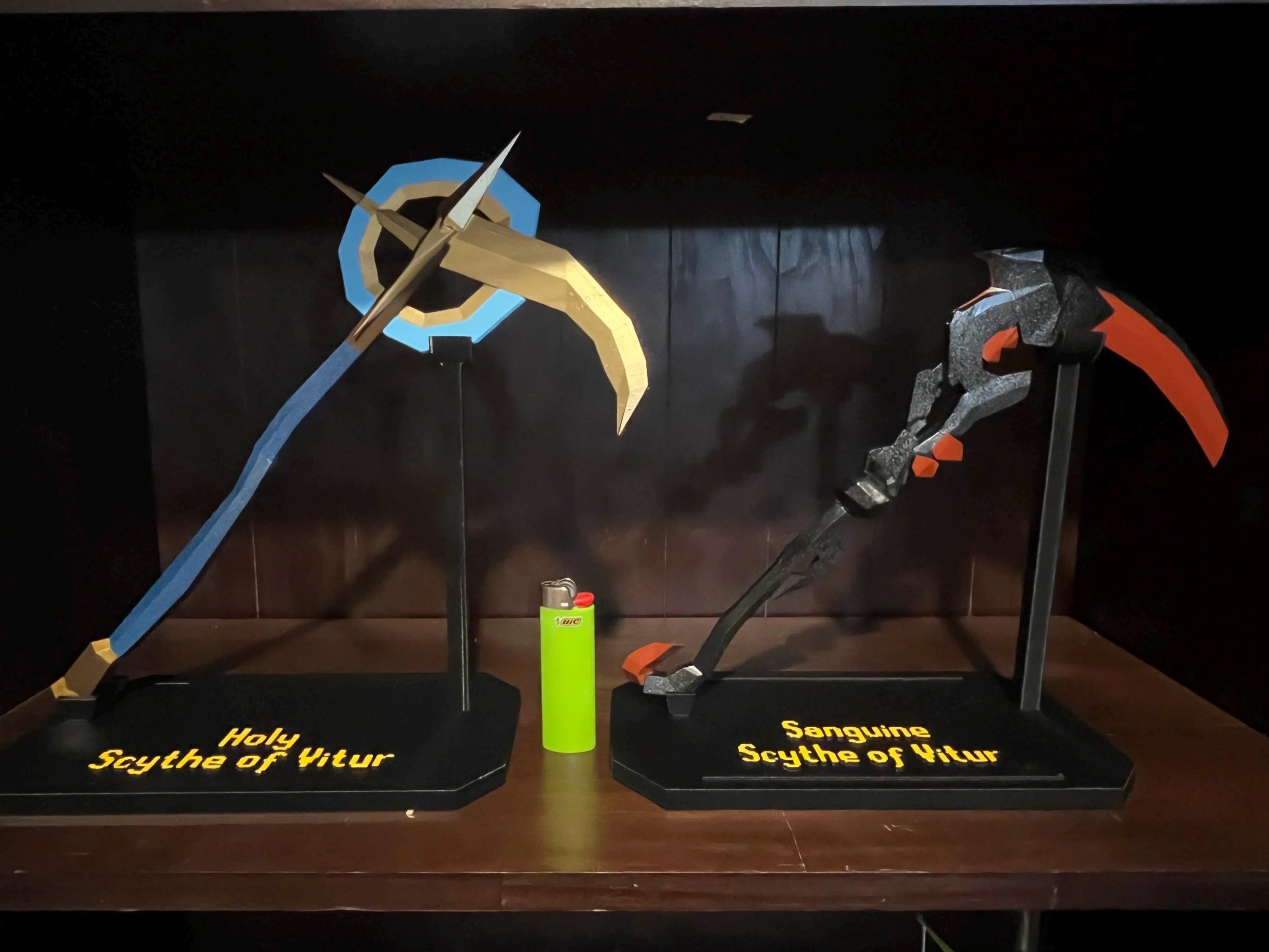 Scythes - Sanguine, Vitur, Holy OSRS Models