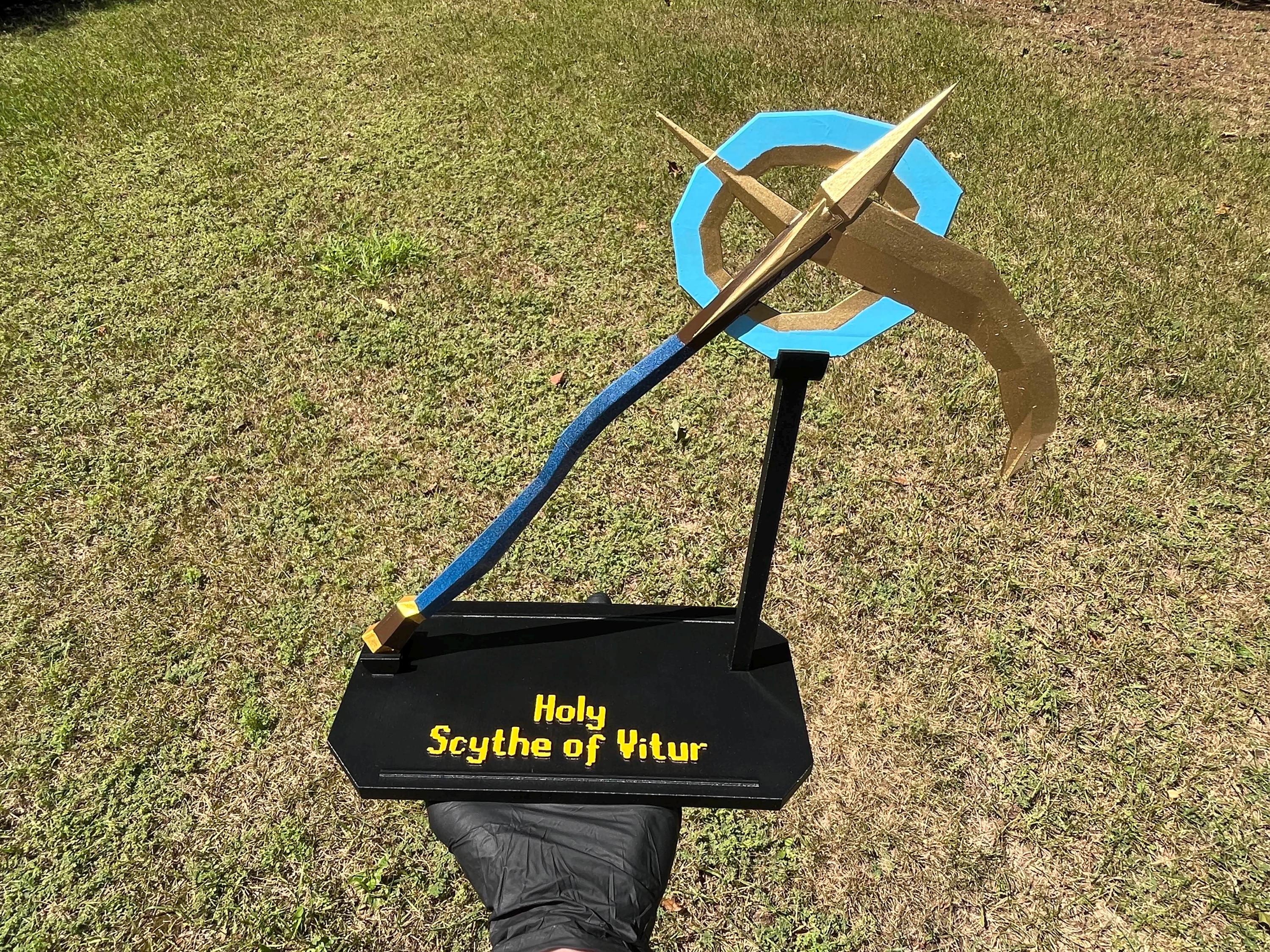 Scythes - Sanguine, Vitur, Holy OSRS Models