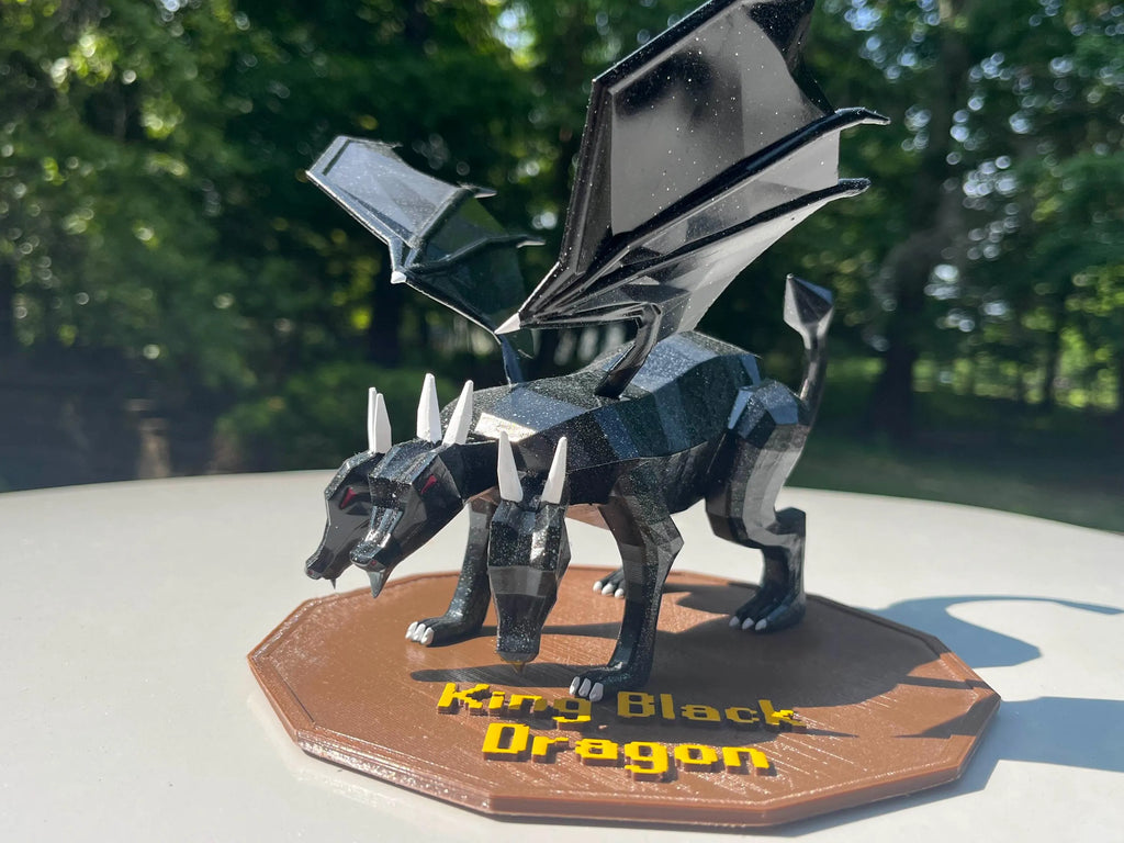 King Black Dragon OSRS Model