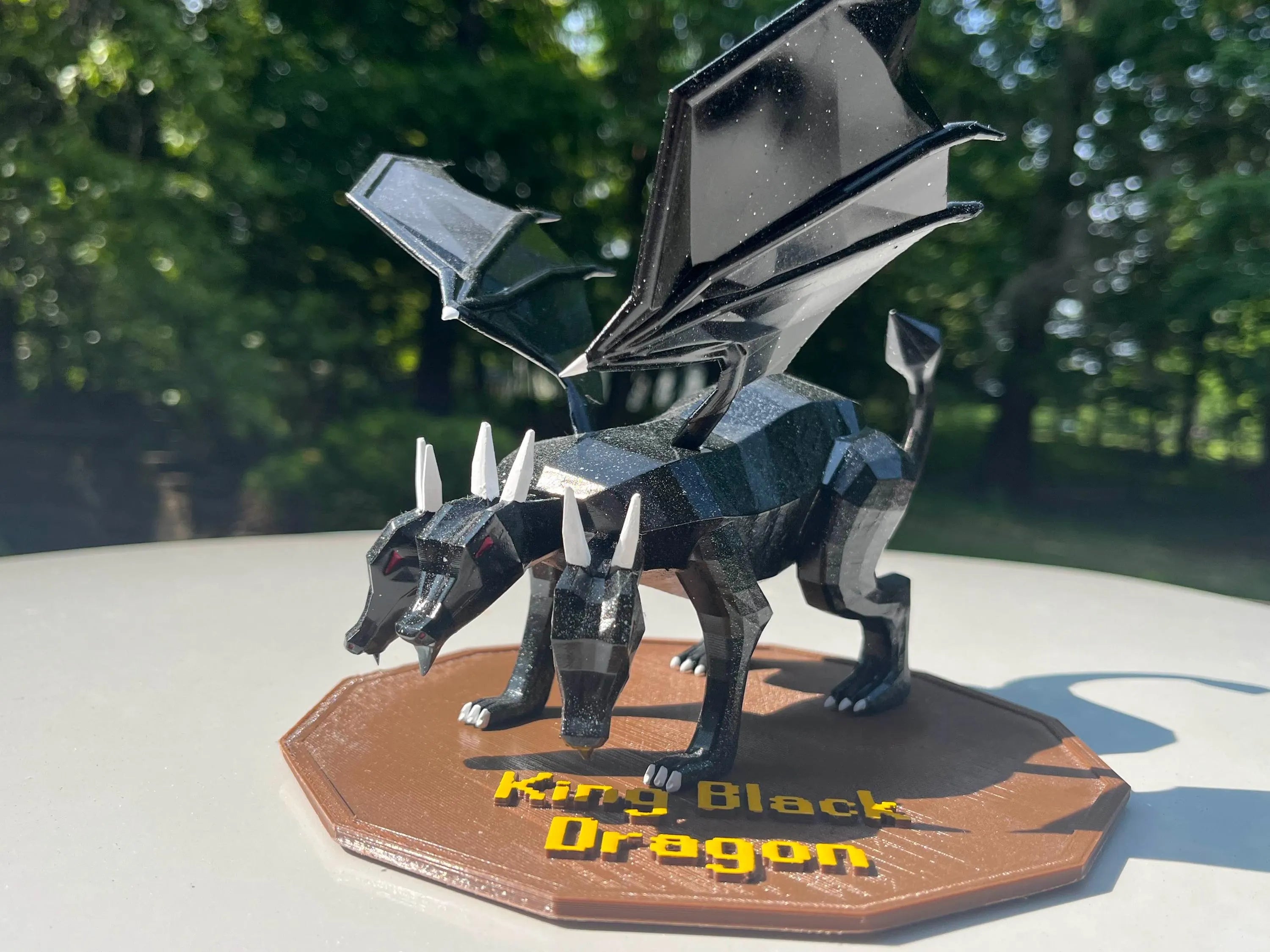 King Black Dragon OSRS Model
