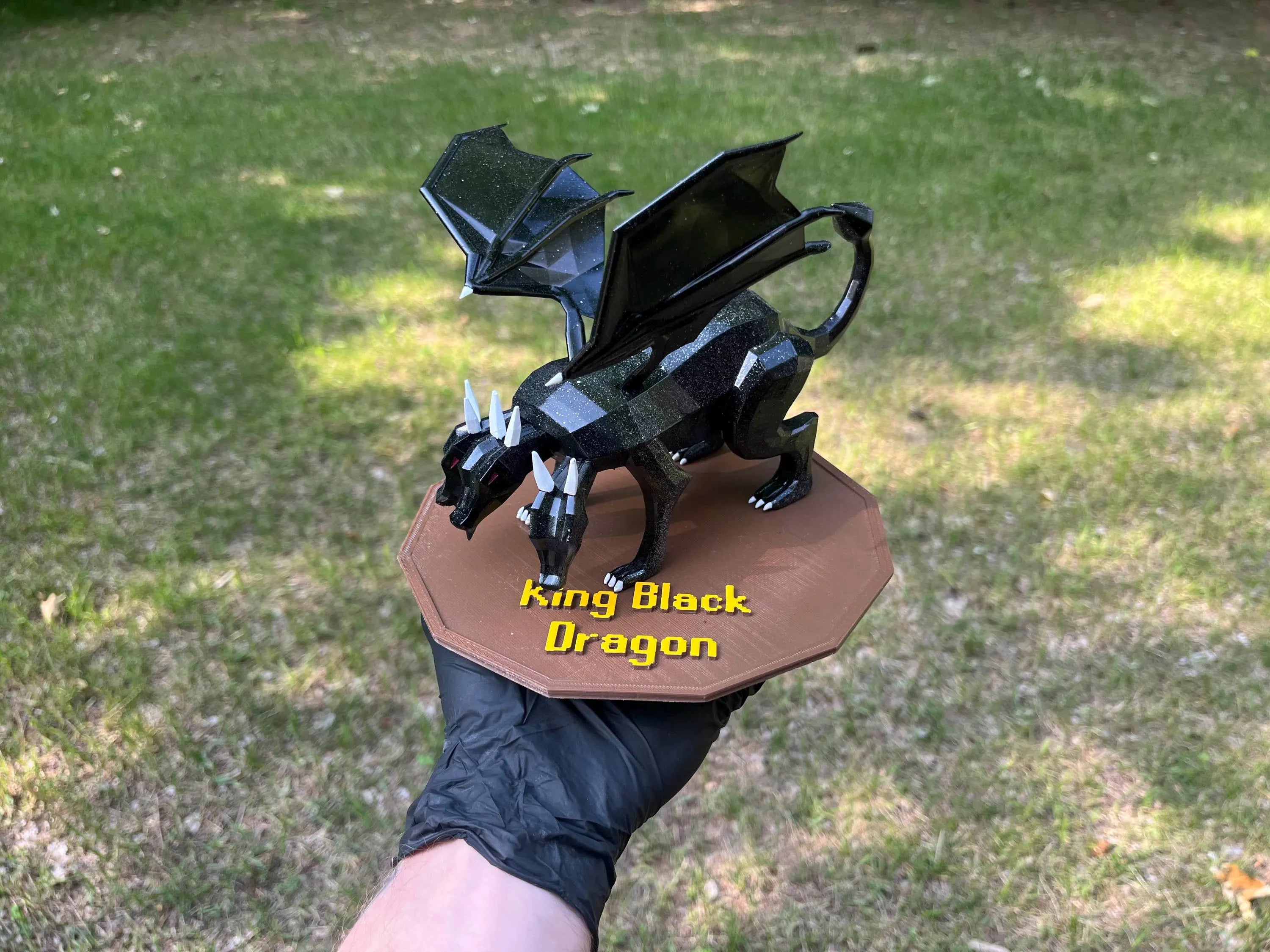 King Black Dragon OSRS Model