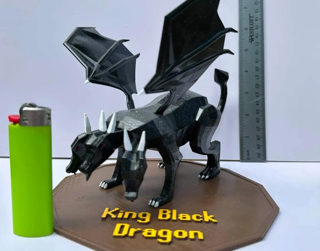 King Black Dragon OSRS Model
