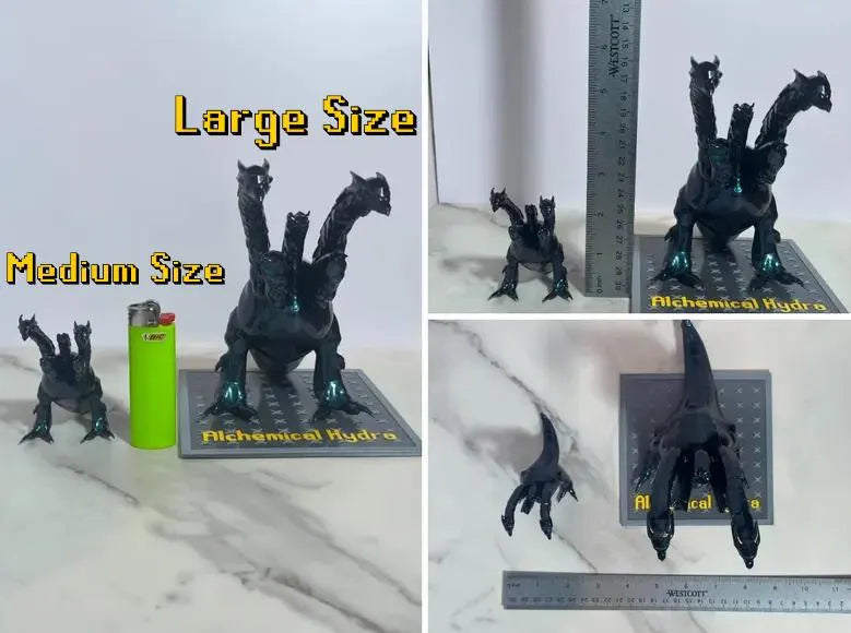 Alchemical Hydra OSRS Model