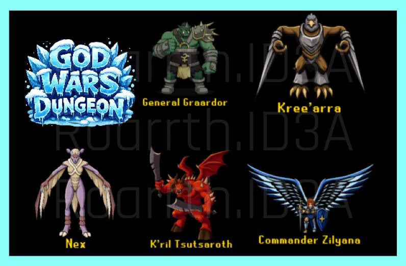 Ceramic Mugs - OSRS Bosses