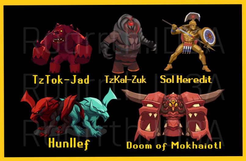 Keychains - OSRS Bosses