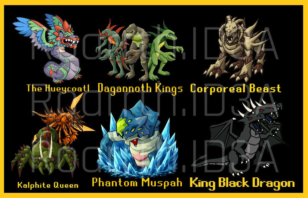 Ceramic Mugs - OSRS Bosses