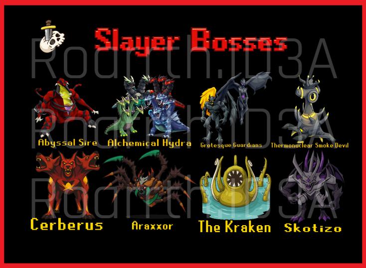 Keychains - OSRS Bosses