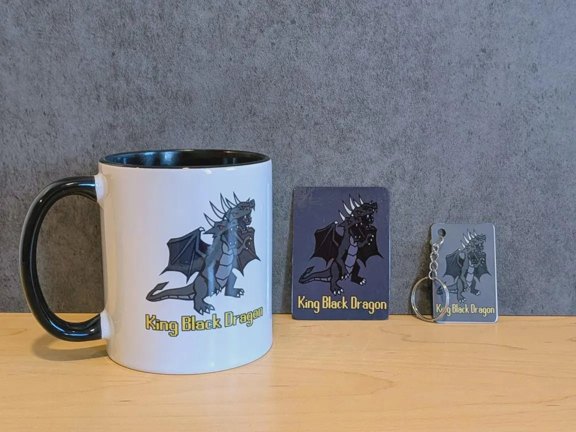 King Black Dragon OSRS Model