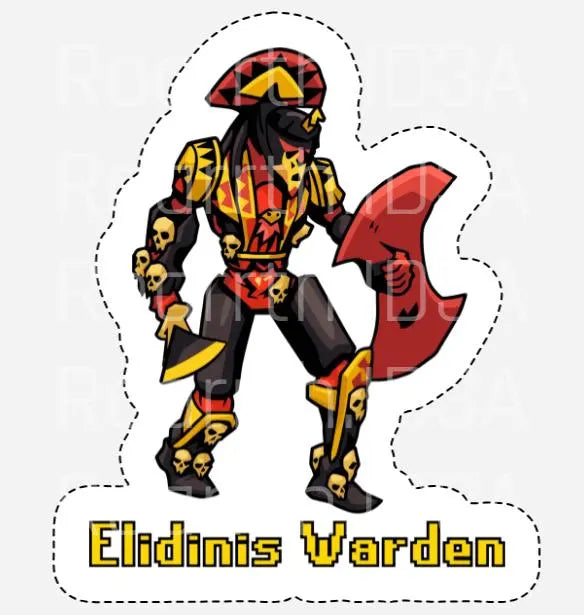 Elidinis' Warden OSRS Model