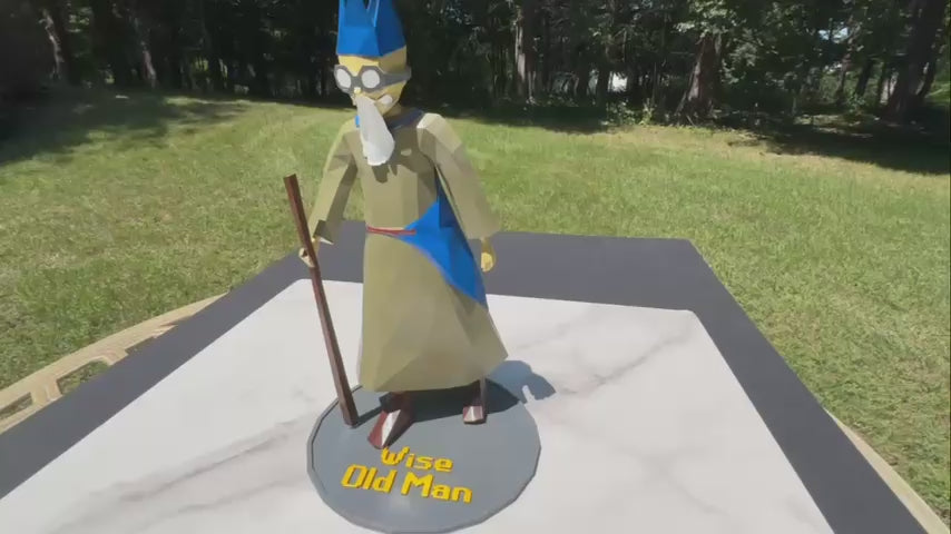 The Wise Old Man OSRS Model